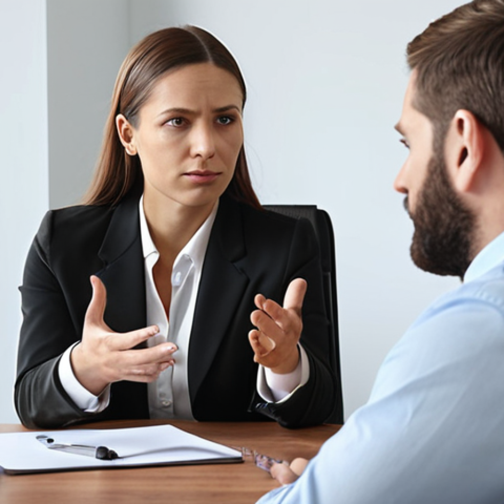 **A manager actively listening to an employee during a one-on-one meeting, showing empathy and understanding.**