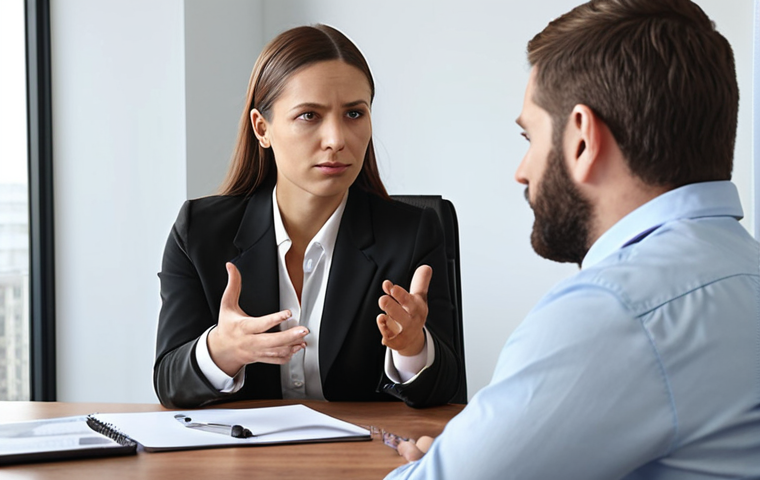 **A manager actively listening to an employee during a one-on-one meeting, showing empathy and understanding.**